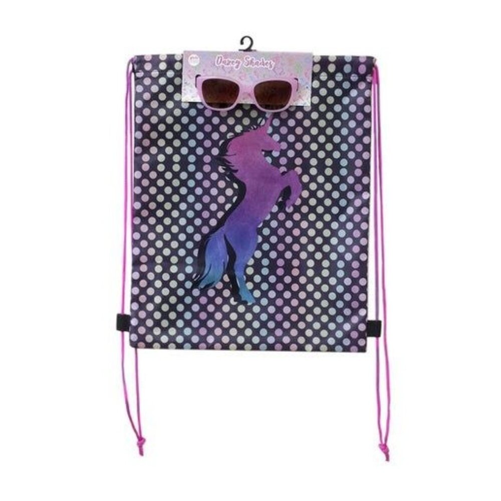Unicorn Tote Bag With Pink Sunglasses - Dazey Shades